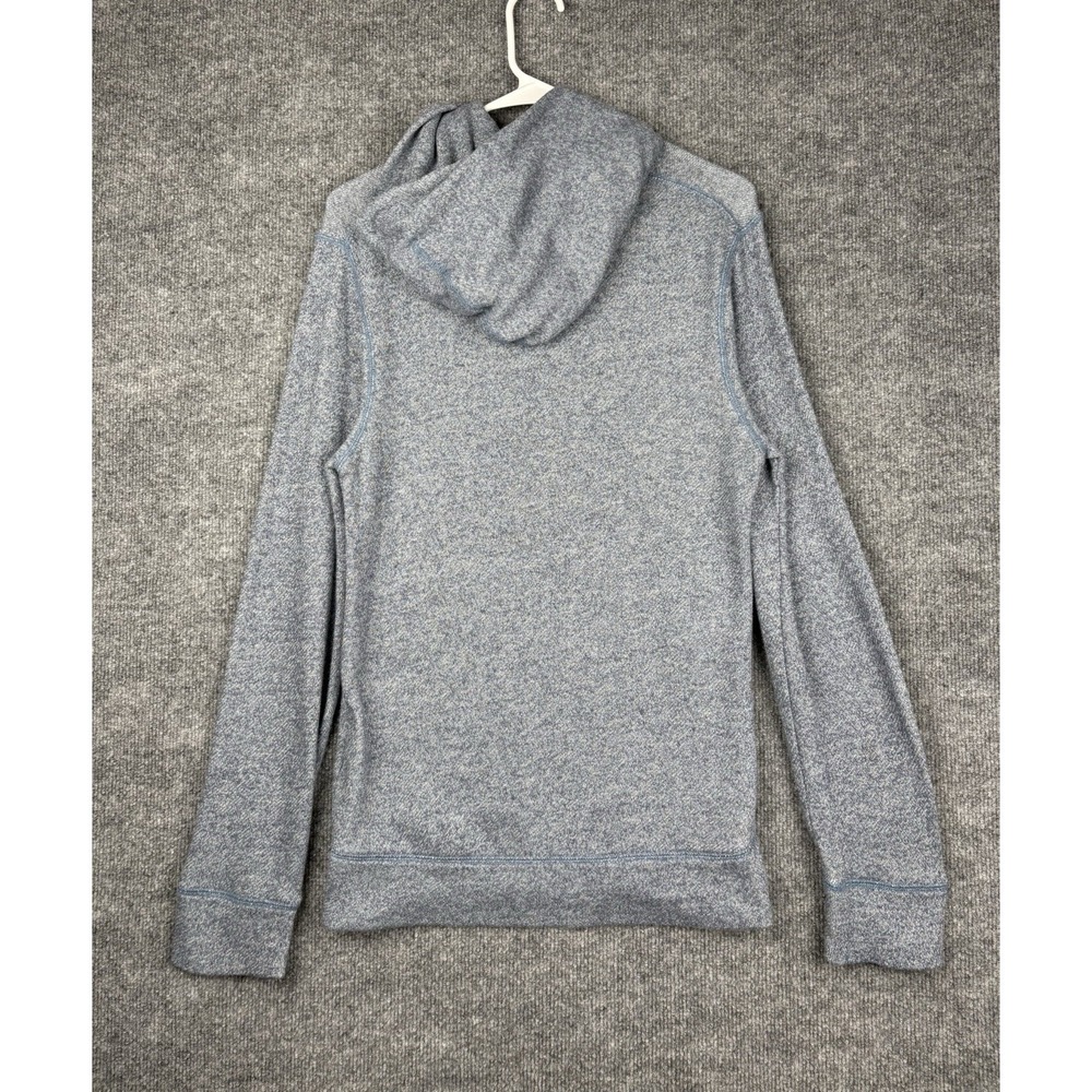 Converse one star Women's Hoodie Size Small Blue Gray Quarter Button Up - Picture 4 of 8